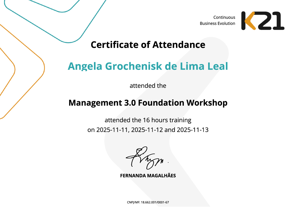 Certificado K21